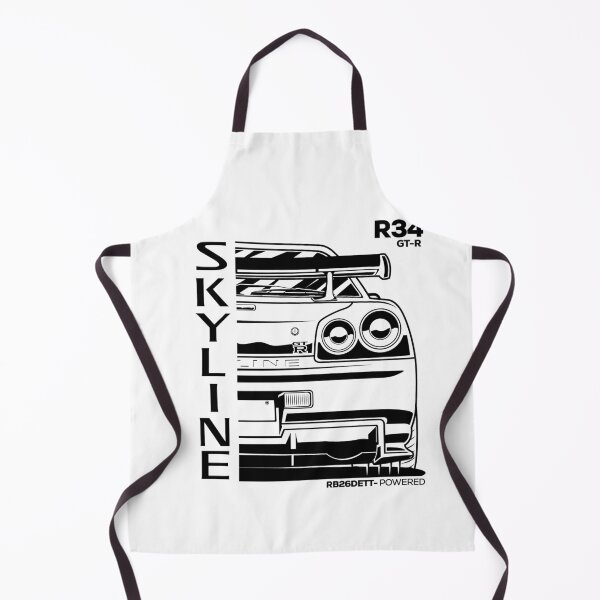 Item preview, Nissan Skyline R34 GT-R silhouette designed and sold by -GrandeArt-.