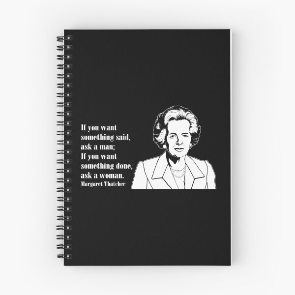 Item preview, Ask A Woman Famous Politician Quote Margaret Thatcher design designed and sold by jakehughes2015.