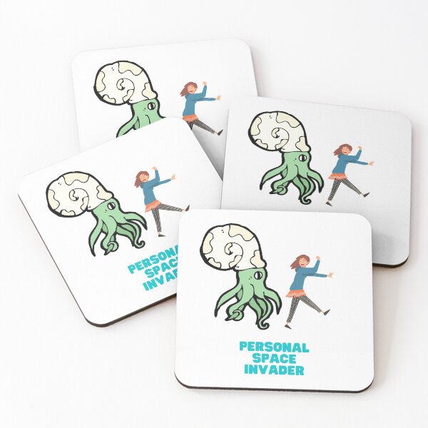 Item preview, Aliens Personal Space Invasion designed and sold by Nathalie Aynié.
