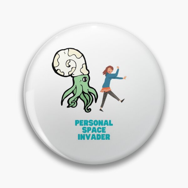 Item preview, Aliens Personal Space Invasion designed and sold by Nathalie Aynié.