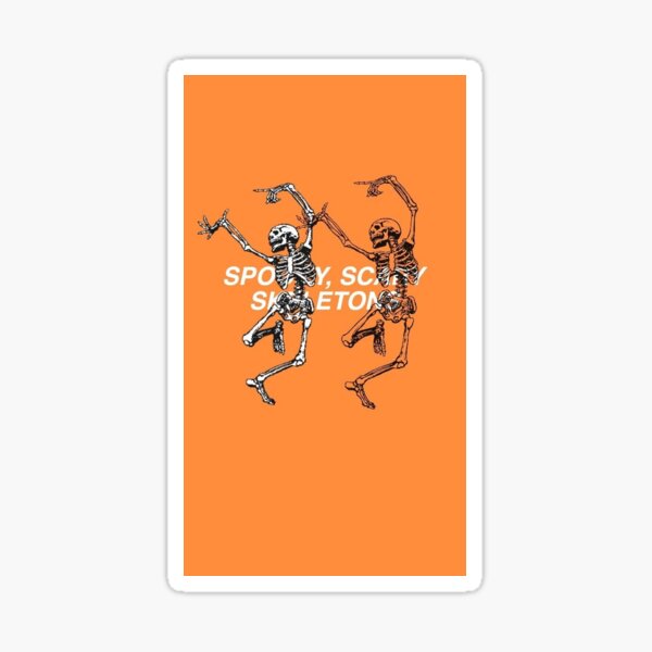 Spooky scary Sticker