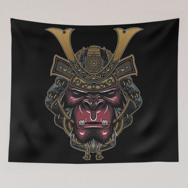 Item preview, Samurai Gorilla designed and sold by MaddFictional.