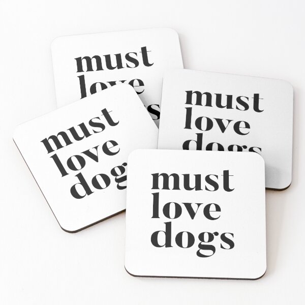 Item preview, Must Love Dogs designed and sold by thecavapootales.