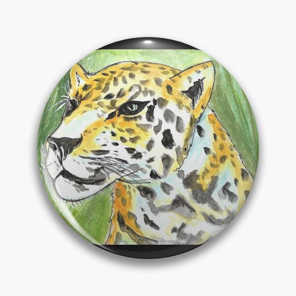 Item preview, Leopard Acrylic Painting designed and sold by fsultesart.