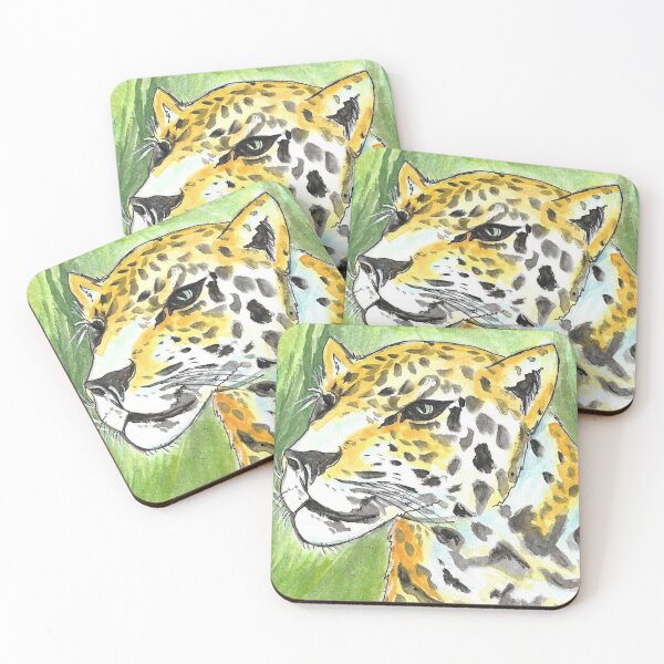Item preview, Leopard Acrylic Painting designed and sold by fsultesart.