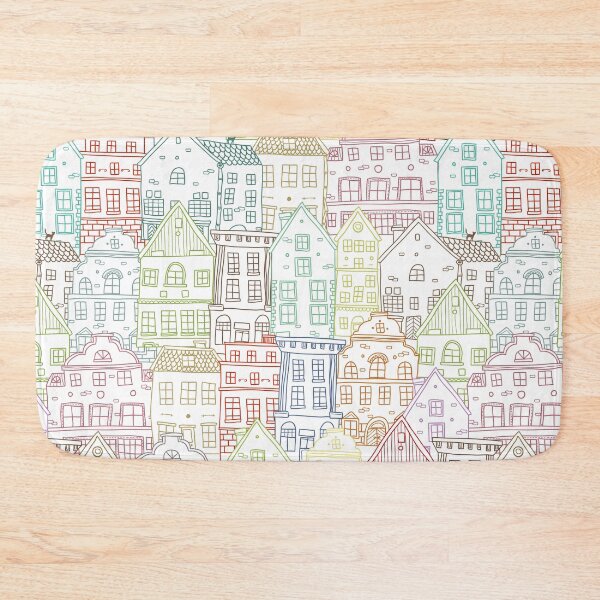 Item preview, Beautiful Hand Drawn Houses Artwork designed and sold by RheanaDesigns.