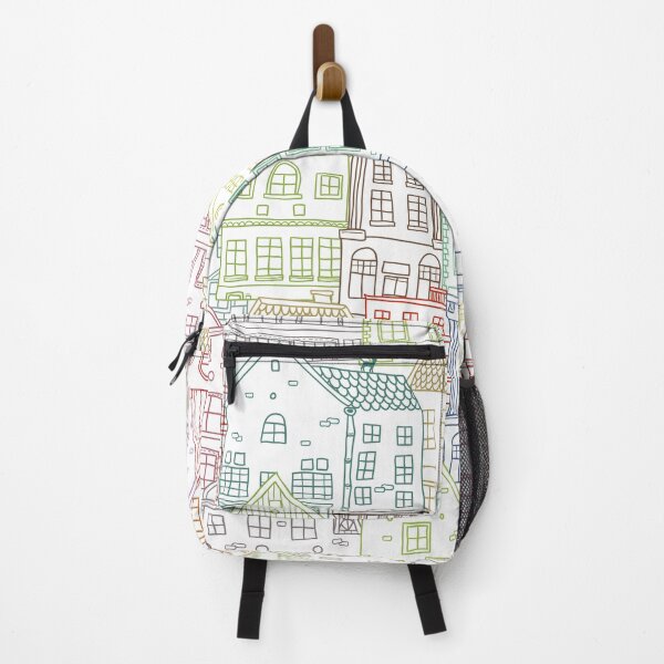 Item preview, Beautiful Hand Drawn Houses Artwork designed and sold by RheanaDesigns.