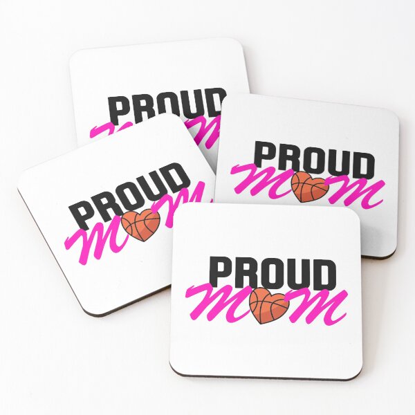 Item preview, Proud Basketball Mom - Heart edition designed and sold by Rooks-Artworks.
