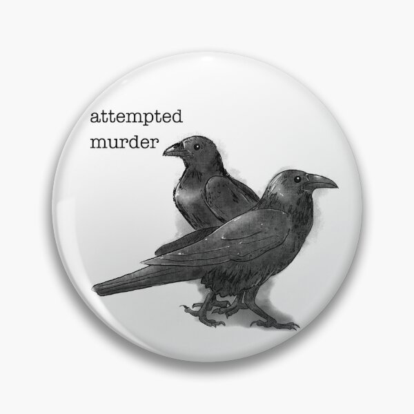 Item preview, Crows love puns designed and sold by saunterdownward.