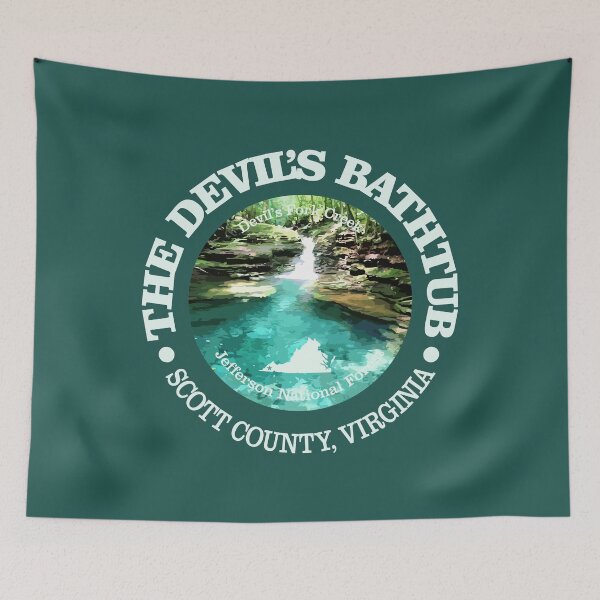 Item preview, Devil's Bathtub (W) designed and sold by curranmorgan.