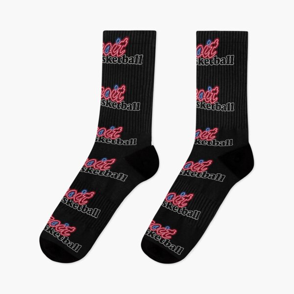 Item preview, Fan of Basketball in Detroit Neon Red w Blue and Silver Accents designed and sold by gkillerb.