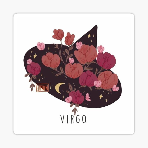 Spooky Virgo Sticker