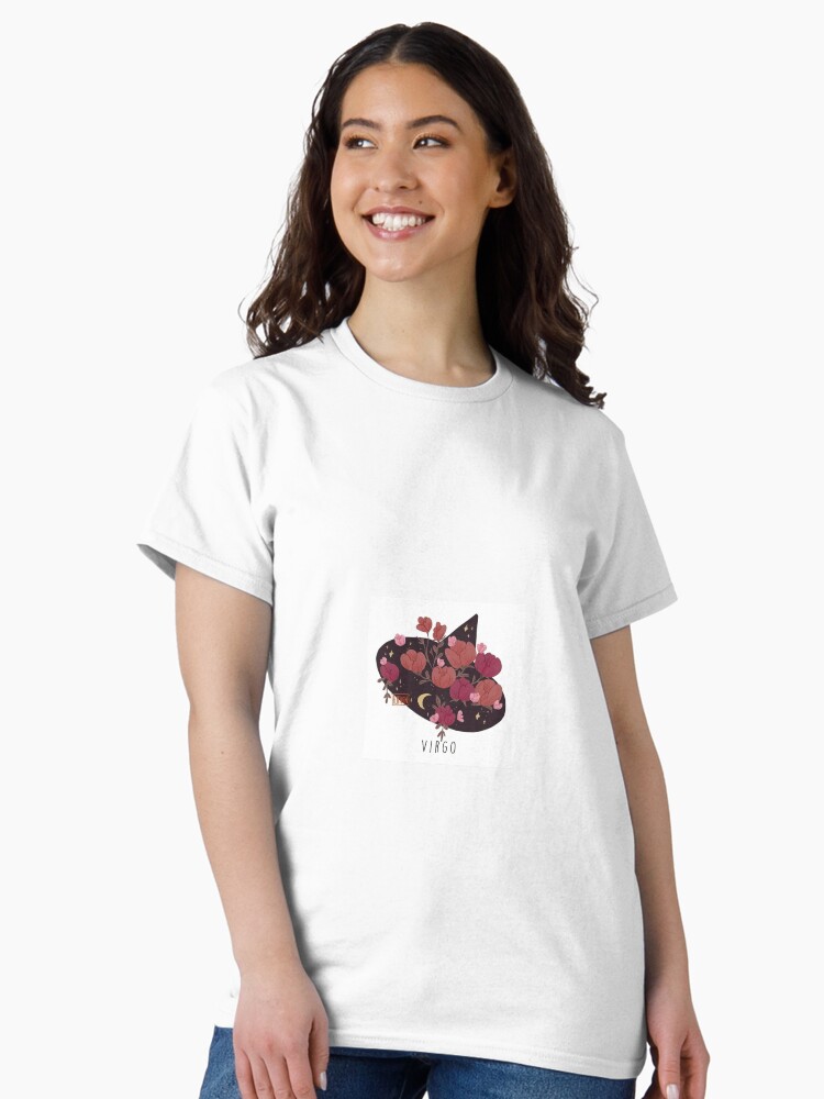 Thumbnail 2 of 7, Classic T-Shirt, Spooky Virgo designed and sold by festive-ginger.