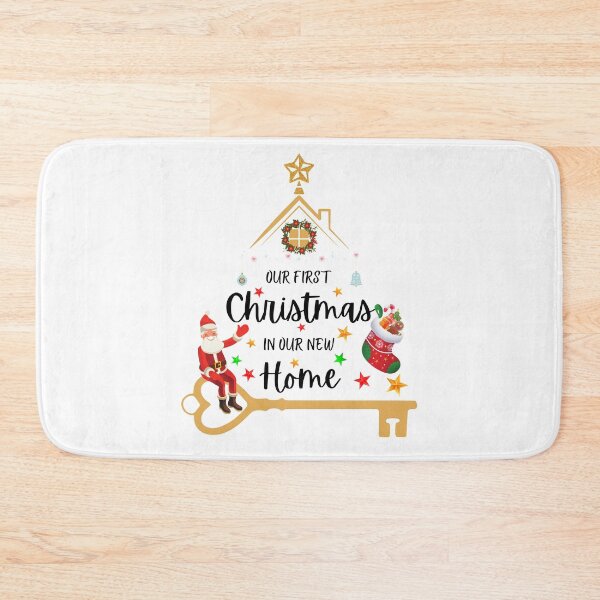 Item preview, Our First Christmas in Our New Home Graphic Design designed and sold by InkItStudio.