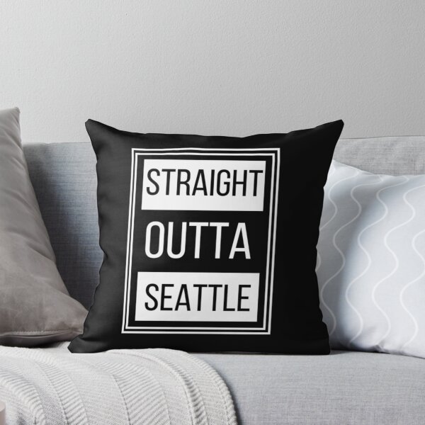 Item preview, Straight outta Seattle funny classic t-shirt designed and sold by Boss  Bubble.