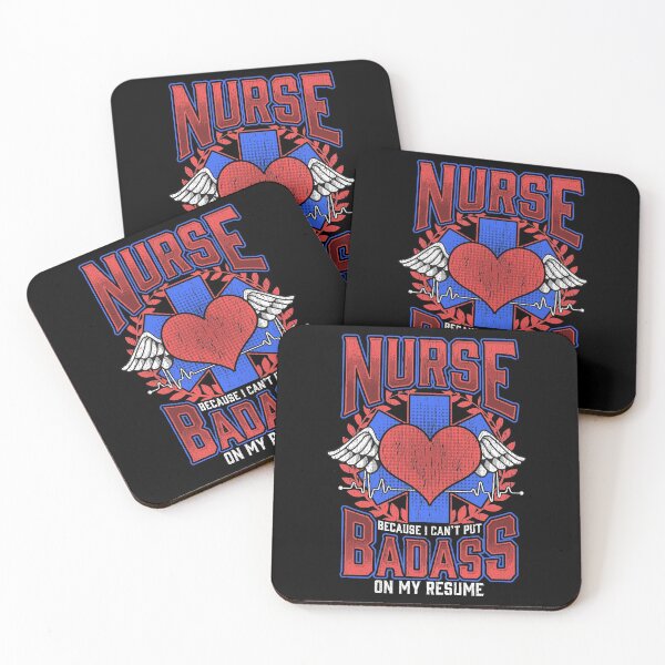 Item preview, Badass Nurse designed and sold by BampiQ.