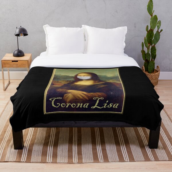 Artikelvorschau, Corona Lisa Mona Lisa Tragen Sie eine Maske Pandemic Art Humor Jahr 2020 entworfen und verkauft von PiscesGems.