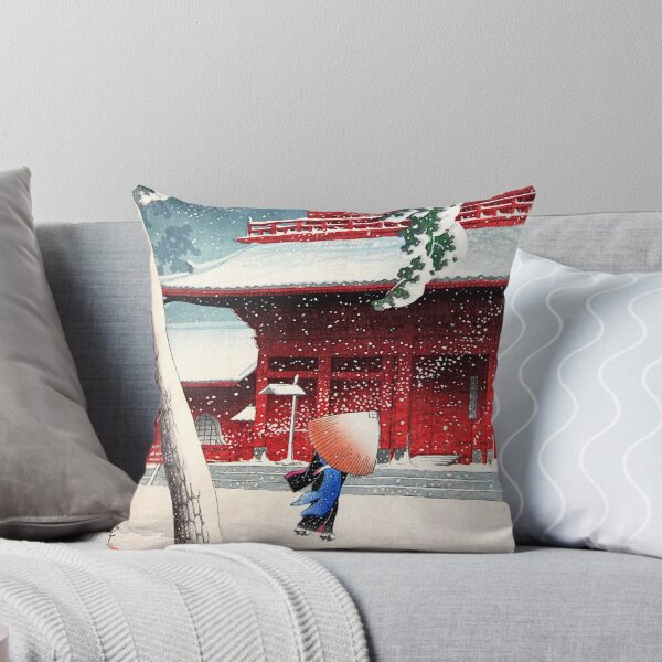 Item preview, Kawase Hasui - Templo Zojoji en la nieve designed and sold by ArtExpression.