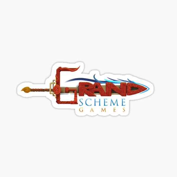 Grand Scheme Games Logo Sticker