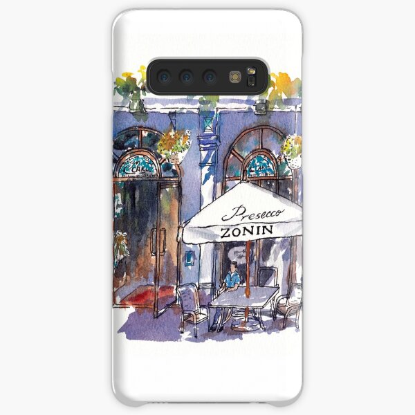 Sunny Afternoon at an Outdoor Cafe Samsung Galaxy Snap Case