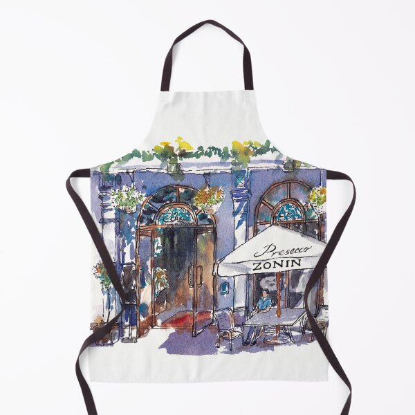 Item preview, Sunny Afternoon at an Outdoor Cafe designed and sold by Leafbear Studio.