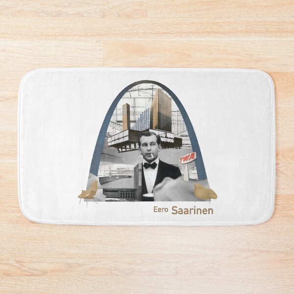 Item preview, Eero Saarinen Architecture Collage designed and sold by akr2000.
