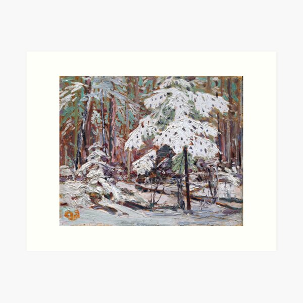 Item preview, Tom Thomson - Snow in the Woods designed and sold by ArtExpression.