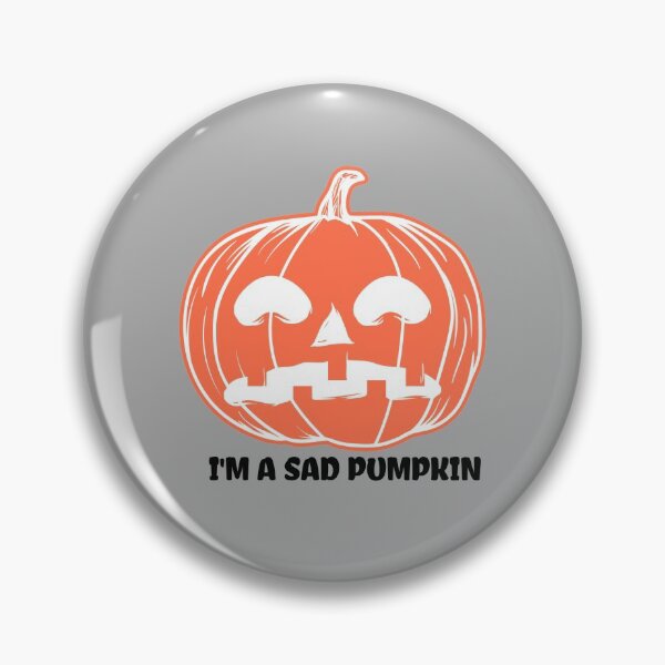 Item preview, Sad Pumpkin Jackolantern designed and sold by MillenaryShop.