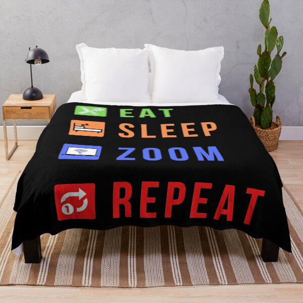 Item preview, Eat Sleep Zoom Repeat designed and sold by molamode.