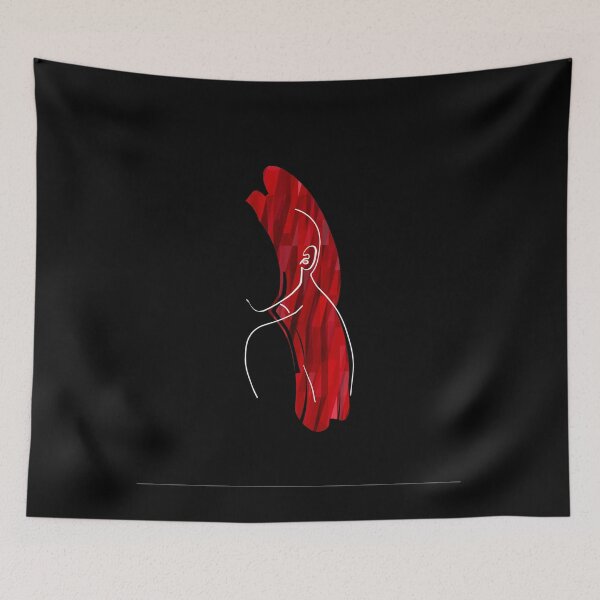 Item preview, Red Human Body Silhouette  designed and sold by Michael Schmidt.