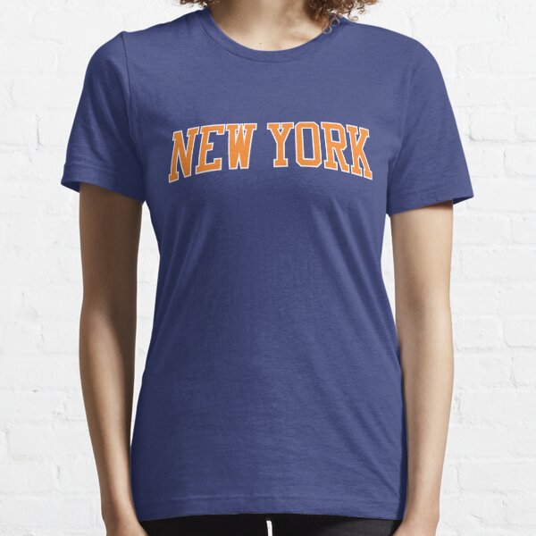 Women's NBA New York Knicks Slim Ringer Tee