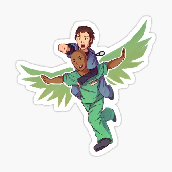 Fake doctors real friends  Sticker