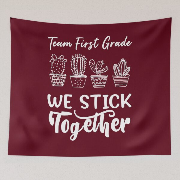 Item preview, First Grade Teacher Team Cactus Gift designed and sold by majidkacm.