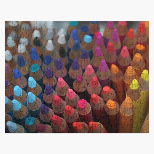 Colored Pencils - Japanese Ukiyo-e Design Art Supplies Jigsaw Puzzle for  Sale by GingerSilkShop