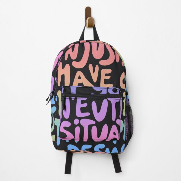 Item preview, (pastel rainbow dark) if you are neutral in situations of injustice you have chosen the side of the oppressor (activist quote groovy) designed and sold by acatalepsys.