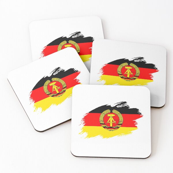 Artikelvorschau, DDR Ostdeutschland Fahne Flagge entworfen und verkauft von GeogDesigns.