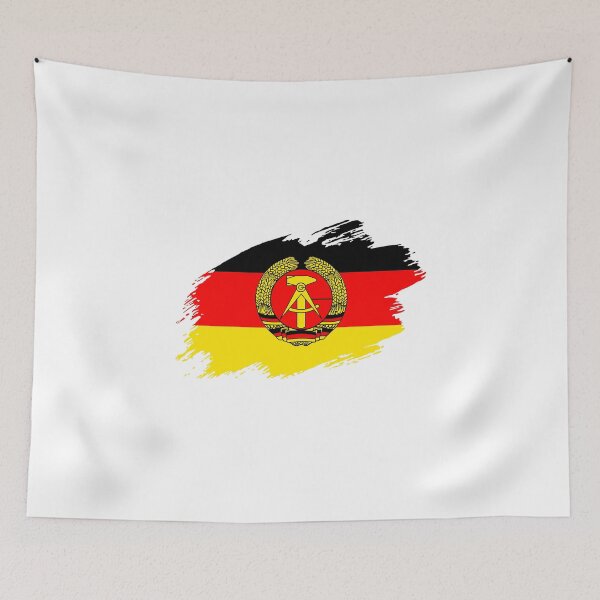 Item preview, DDR East Germany ensign flag designed and sold by GeogDesigns.