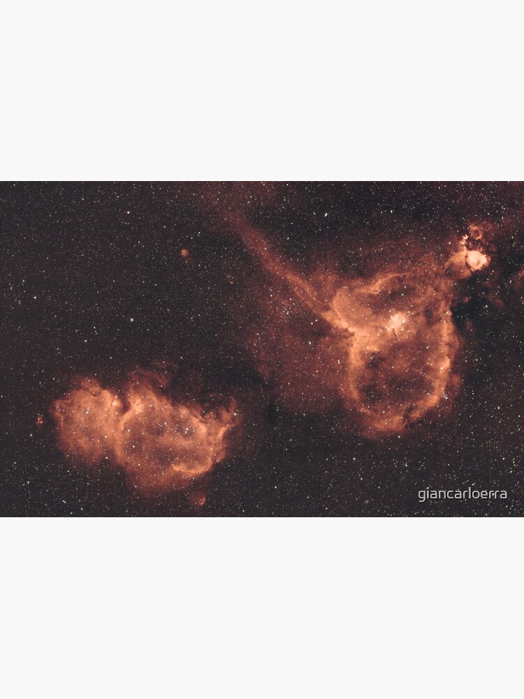 Heart & Soul Nebulae (IC1805 & IC1848) by giancarloerra