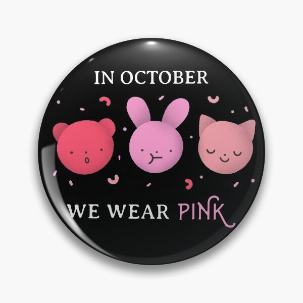 Item preview, In October We Wear Pink designed and sold by FitFabFunny.