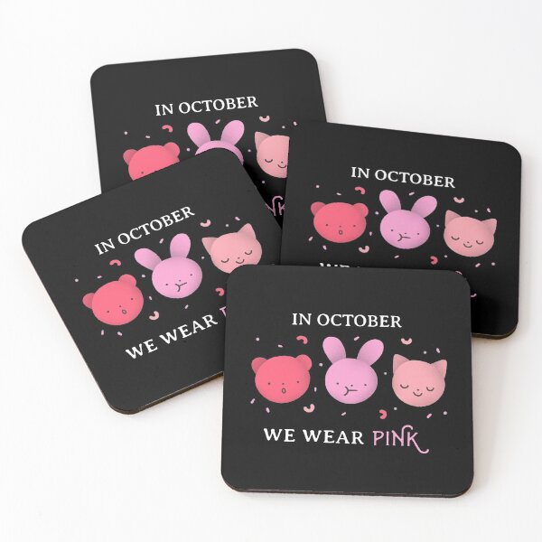 Item preview, In October We Wear Pink designed and sold by FitFabFunny.