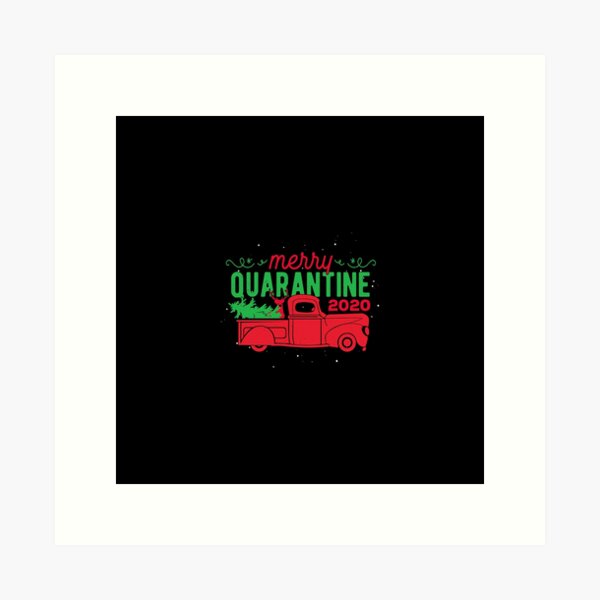 Item preview, Merry Quarantine Christmas designed and sold by artworkbyrihen.
