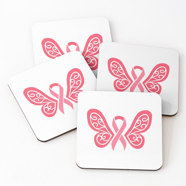 Item preview, Pink Breast Cancer Awareness Ribbon Butterfly designed and sold by LeliDesigns.