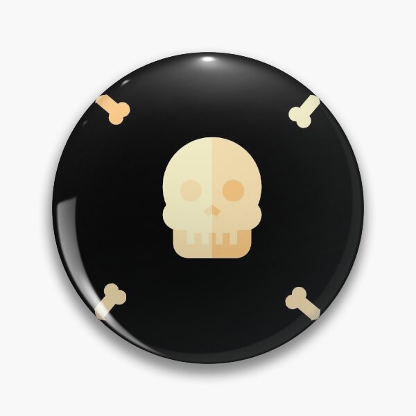 Item preview, Happy Halloween Holiday | Minimalistic Skull and Bones Pattern designed and sold by Ainbowz-Artwork.