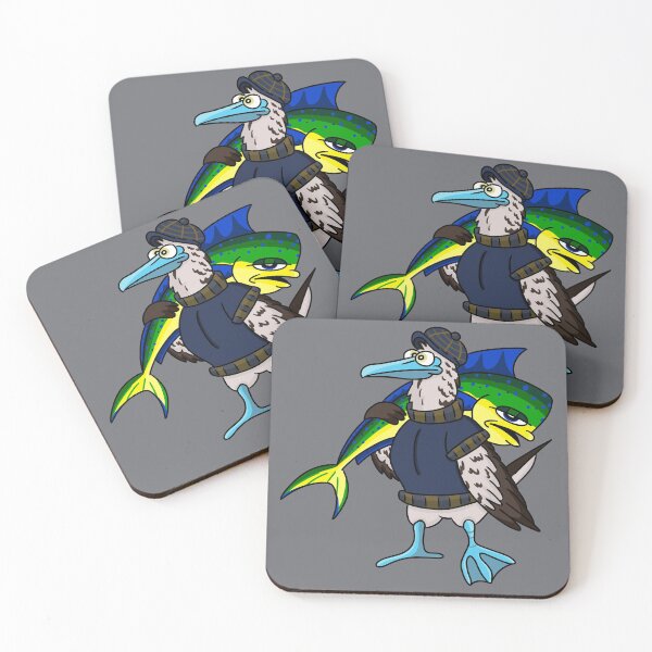 Item preview, Blue-Footed Booby Fisherman designed and sold by BirdNerd324.