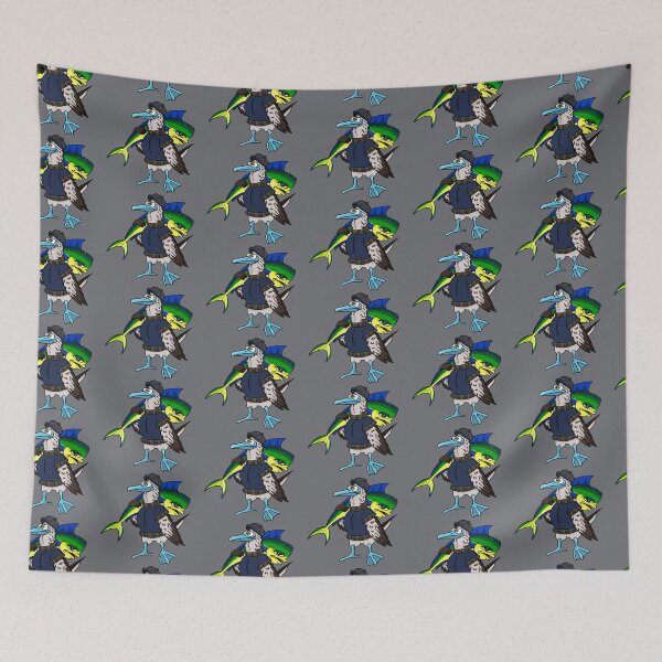 Item preview, Blue-Footed Booby Fisherman designed and sold by BirdNerd324.