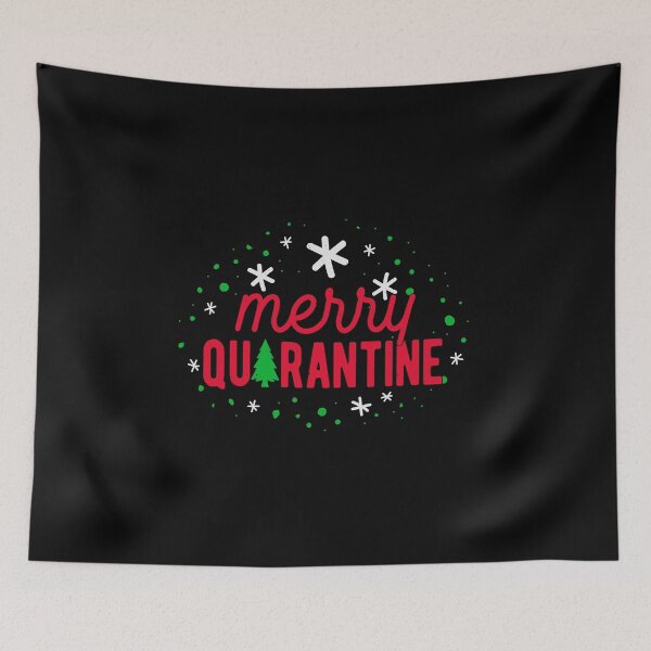 Item preview, Merry Quarantine Christmas designed and sold by artworkbyrihen.