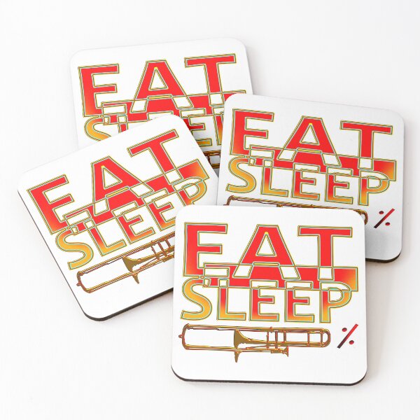 Item preview,  EAT SLEEP  TROMBONE REPEAT designed and sold by Ralek.