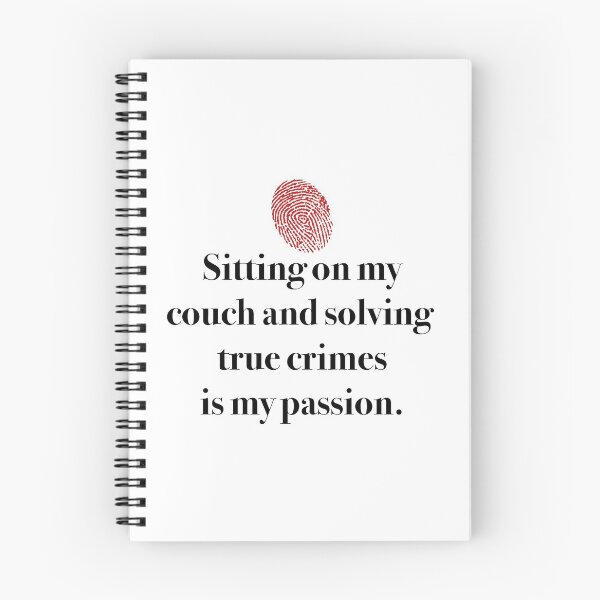 Item preview, True crime junkie designed and sold by Khruvenaroh.