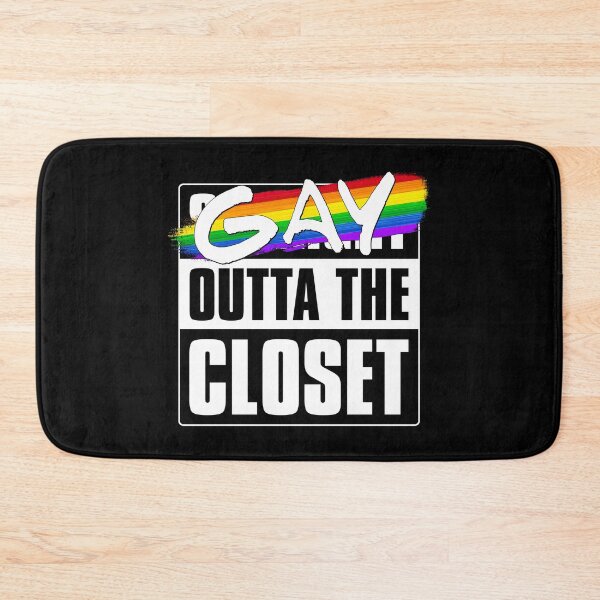 Item preview, Gay Outta the Closet - LGBTQ Pride designed and sold by Patrick Hiller.