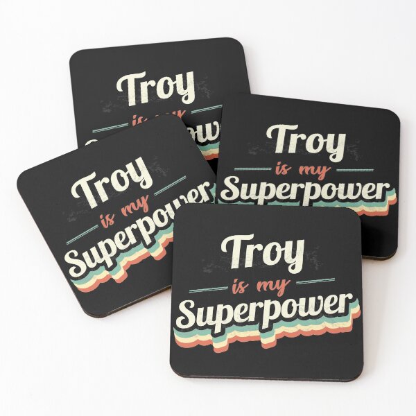 Item preview, Troy is my Superpower  designed and sold by Custom365.